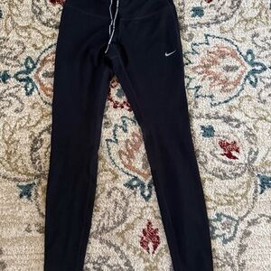 Nike Dri-Fit Legend 2.0 Regular Fit Black Capri Pant, womens